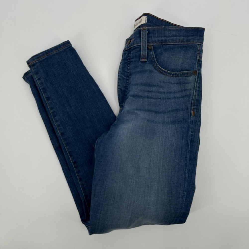Madewell Jeans Womens 28 Blue‎ 9" High-Rise Skinny Crop Medium Wash Denim Ankle